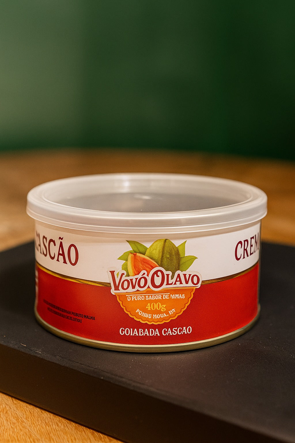 Goiabada Cascão Vovô Olavo Lata Redonda | Tradição Mineira com Textura Cremosa e Sabor Autêntico